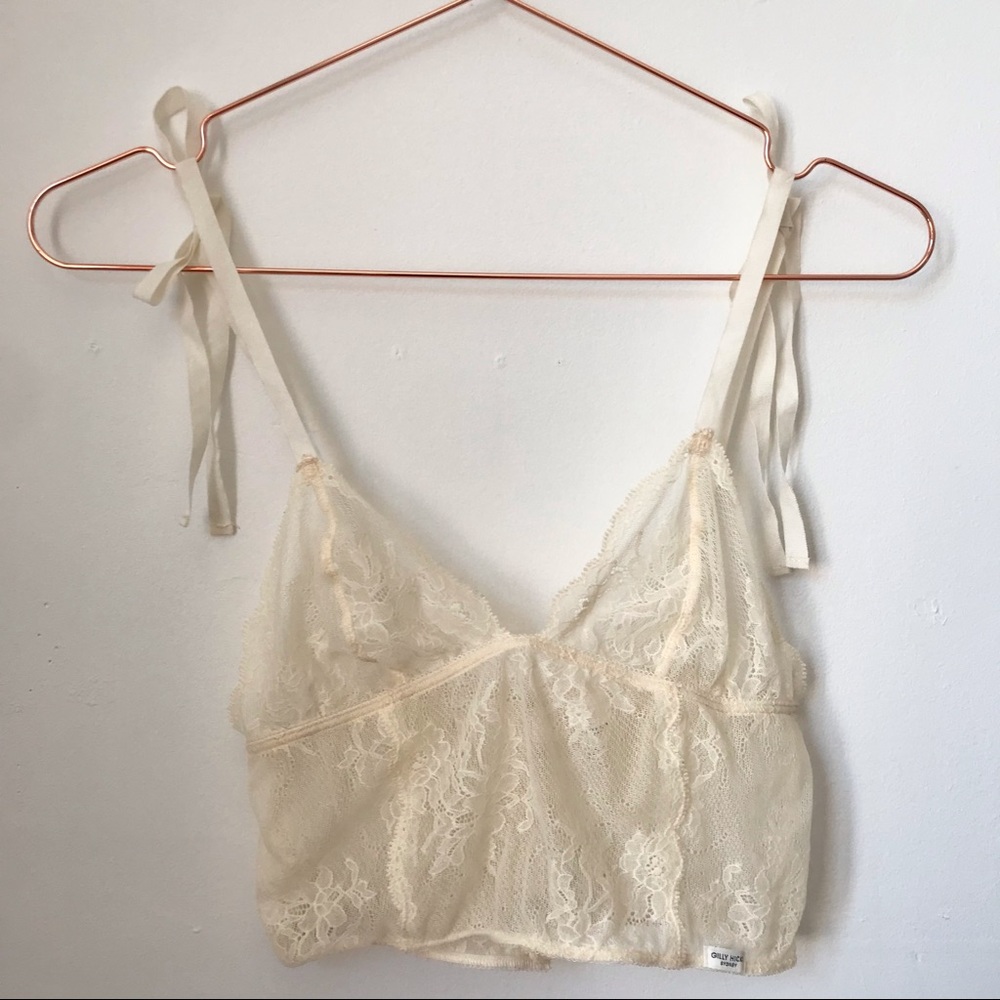 Gilly Hick’s Sydney Cream S Bralette